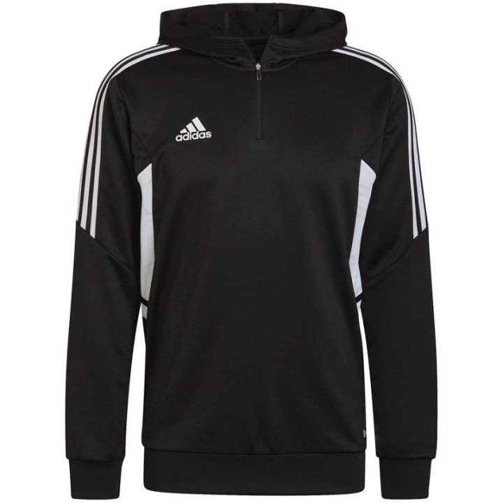 Vyriškas džemperis su gobtuvu adidas Condivo 22, juodas