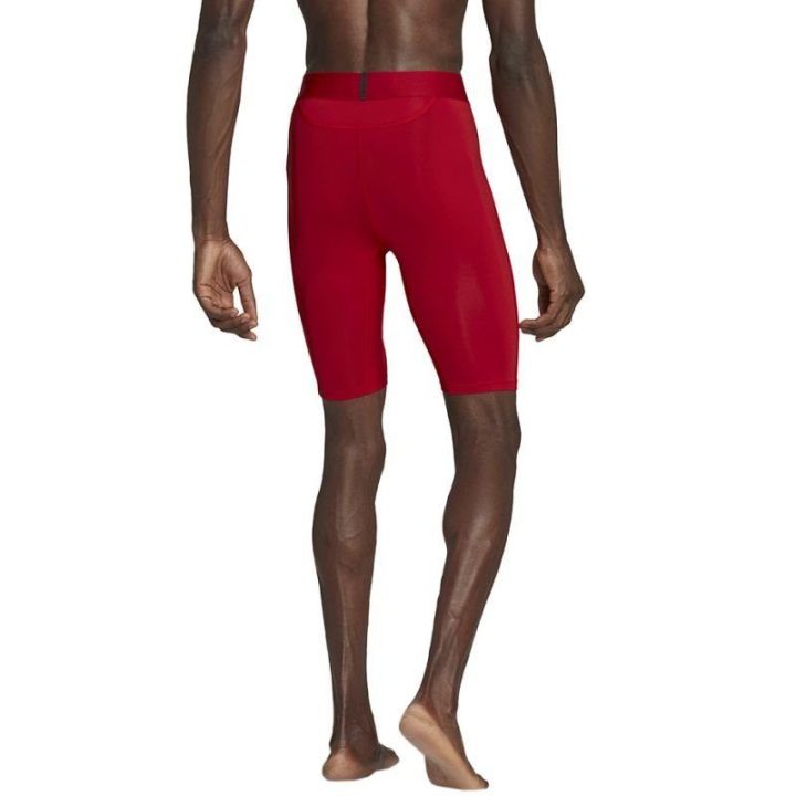 Vyriški kompresiniai šortai adidas Techfit Aeroready, raudoni