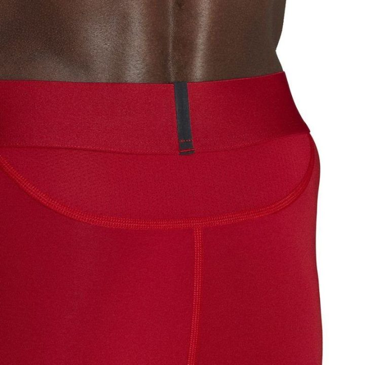 Vyriški kompresiniai šortai adidas Techfit Aeroready, raudoni