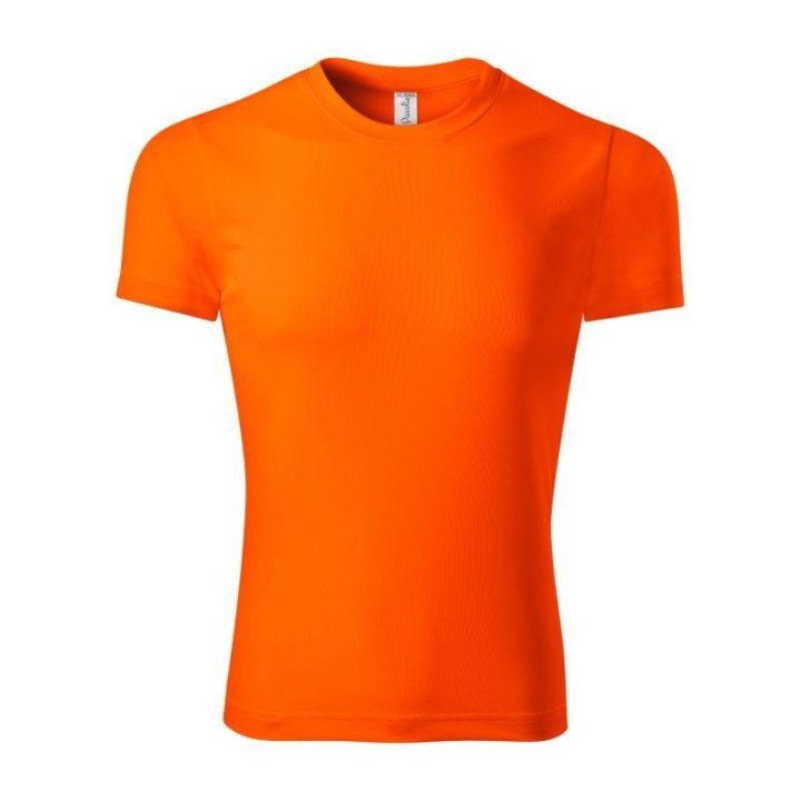 Vyriški greitai džiūstantys marškinėliai Piccolio Pixel, oranžiniai