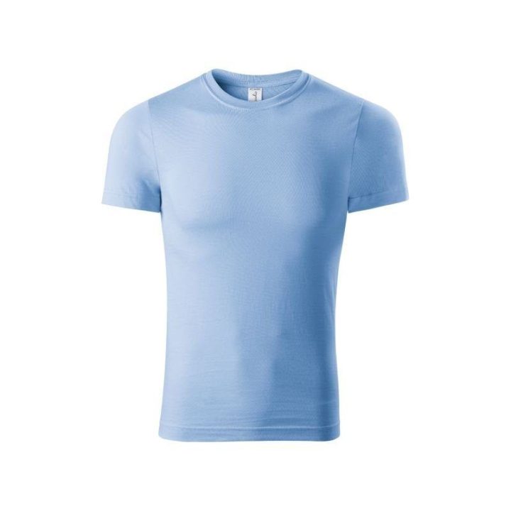Vaikiški marškinėliai su šoninėmis siūlėmis Piccolio Pelican, mėlyni