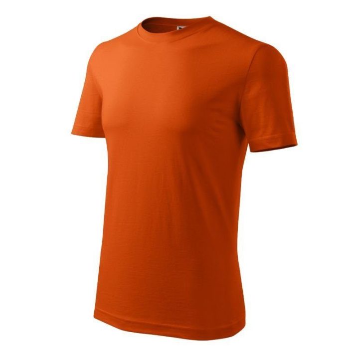 Vyriški medvilniniai marškinėliai Malfini Classic New, oranžiniai