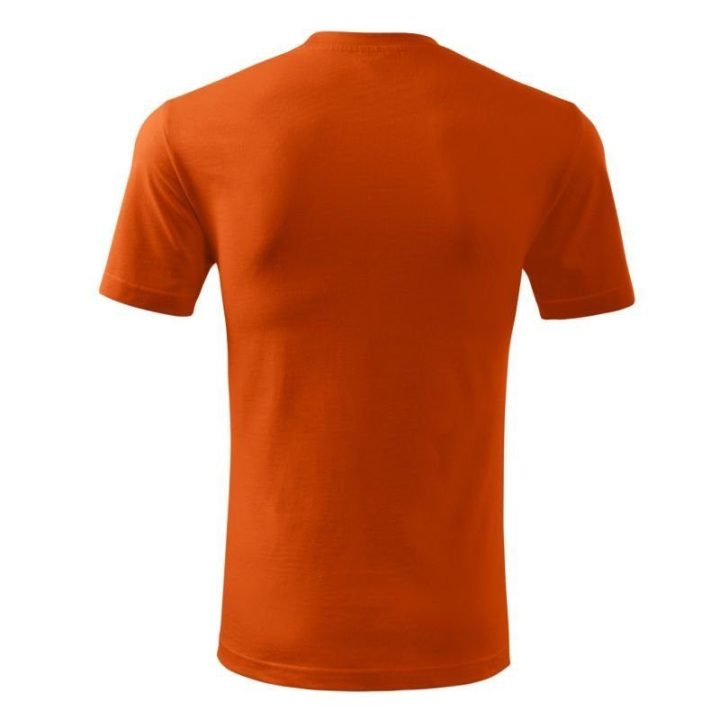 Vyriški medvilniniai marškinėliai Malfini Classic New, oranžiniai