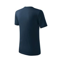 Vaikiški marškinėliai Malfini Classic New, tamsiai mėlyni