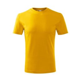Vaikiški medvilniniai marškinėliai Malfini Classic New, geltoni