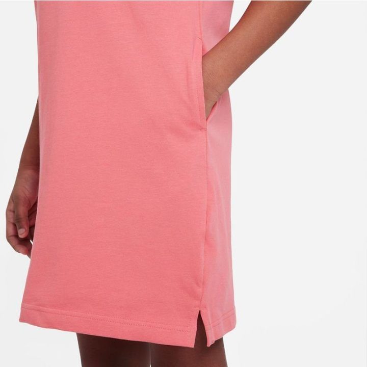 Laisvo kirpimo suknelė mergaitėms Nike Sportswear, rožinė