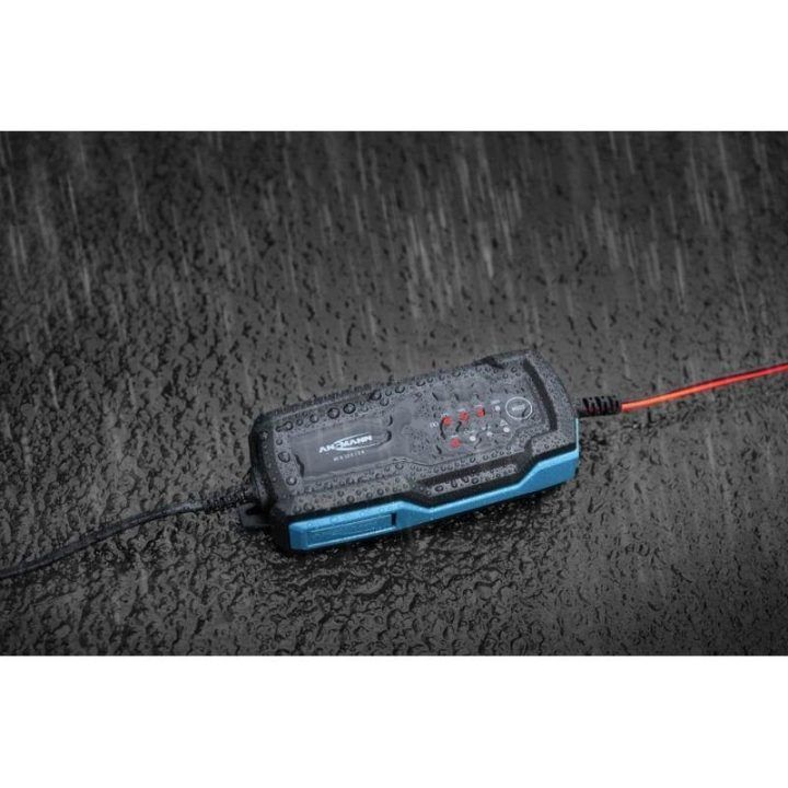Automobilių akumuliatorių įkroviklis Ansmann 1001-0143, 6–12 V, juodas