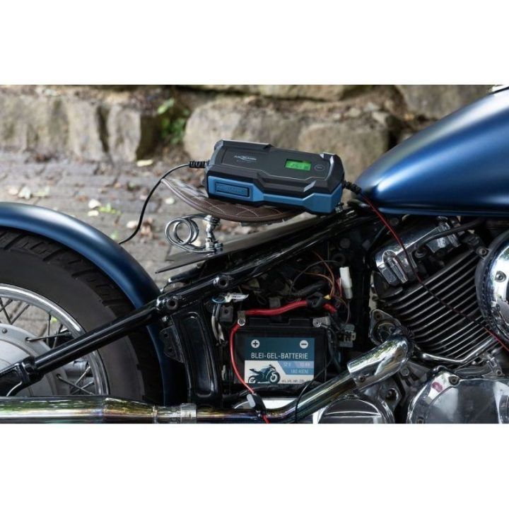 Akumuliatorių įkroviklis Ansmann 1001-0146, 6–14 V, juodas