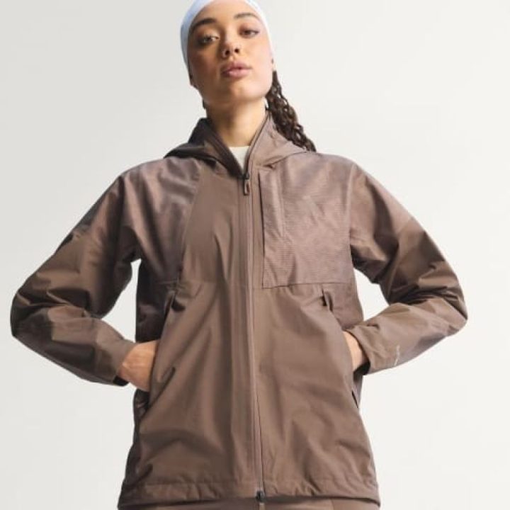 Moteriška striukė adidas TERREX Xperior Hybrid Primeknit, ruda