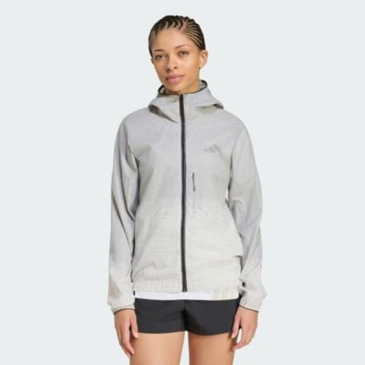 Moteriška vėjo striukė adidas TERREX Xperior CLIMA365, juoda ir balta