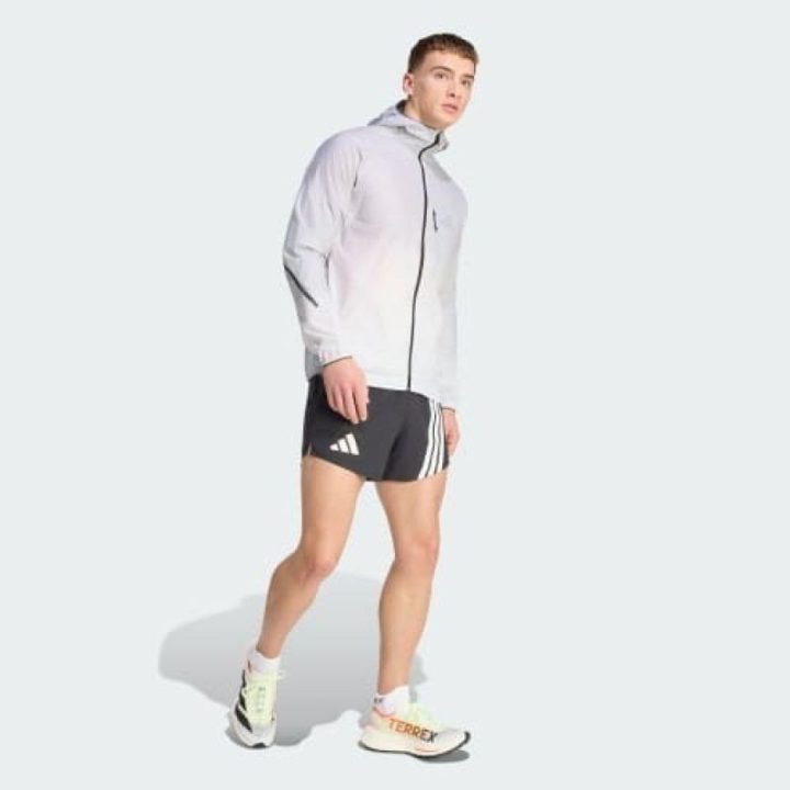 Bėgimo striukė adidas TERREX Xperior CLIMA365, juoda ir balta