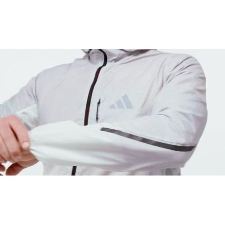 Bėgimo striukė adidas TERREX Xperior CLIMA365, juoda ir balta