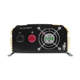 Įtampos keitiklis 12/230 V Volt Polska Sinus Plus 3000, geltonas