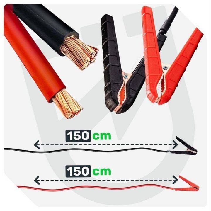 Automatinis įkroviklis su paleidimu Wuber W14015, 110 A, juodas ir baltas