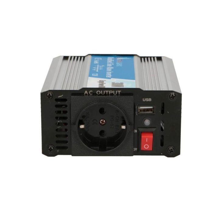 Automobilinis įtampos keitiklis Extralink OPIM-300W, 12 V, 300 W