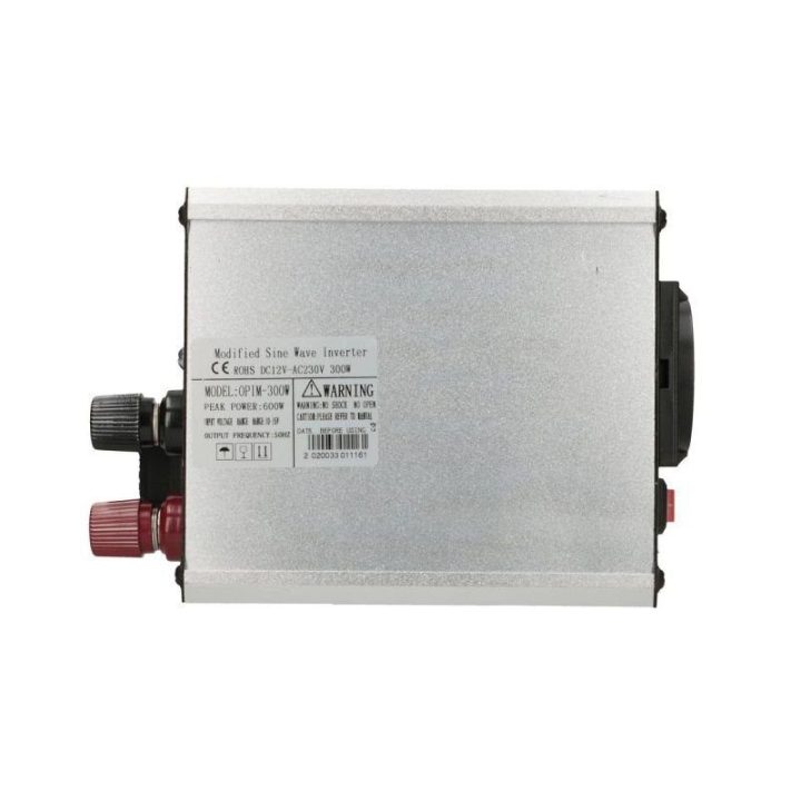 Automobilinis įtampos keitiklis Extralink OPIM-300W, 12 V, 300 W