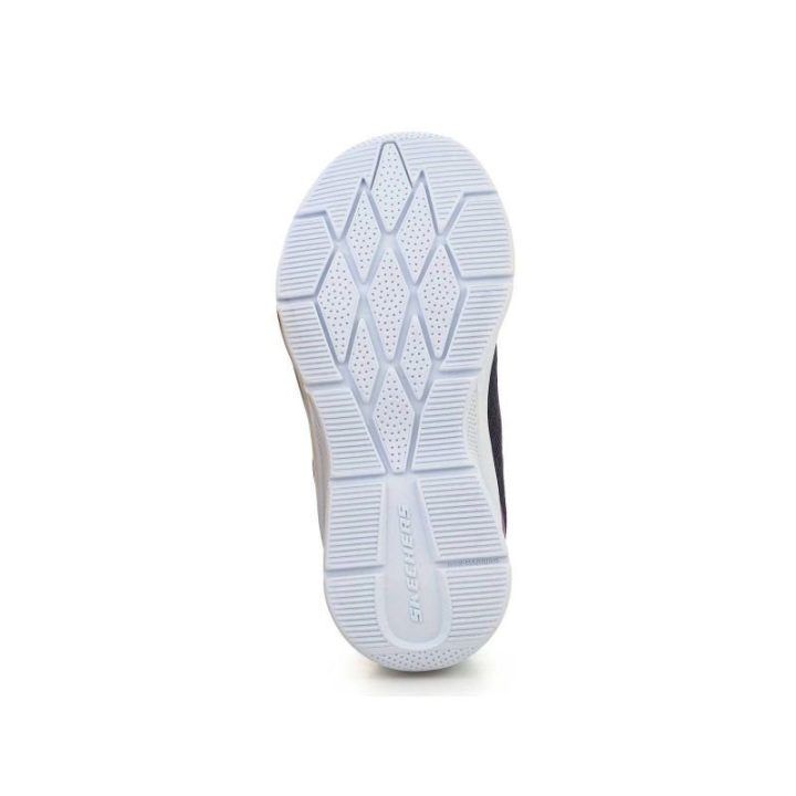 Vaikiški sportbačiai su lipuku Skechers, tamsiai mėlyni