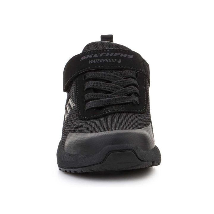 Vaikiški batai su vandeniui atspariu viršumi Skechers Hydrode, juodi