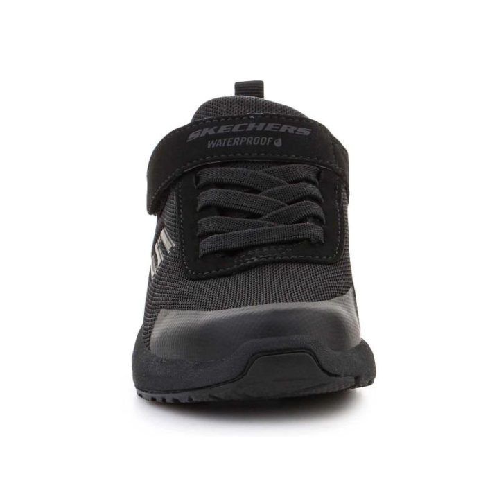 Vaikiški batai su vandeniui atspariu viršumi Skechers Hydrode, juodi