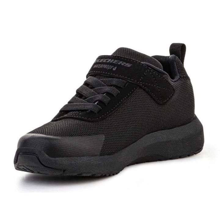 Vaikiški batai su vandeniui atspariu viršumi Skechers Hydrode, juodi