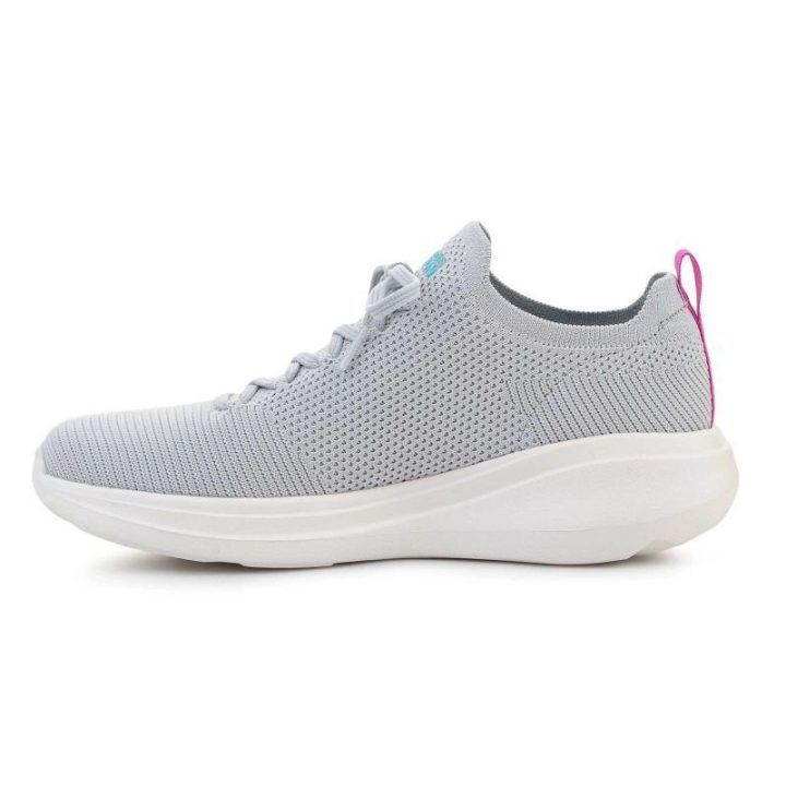 Moteriški žemi sportbačiai Skechers Go Run Fast Brisk Day, pilki