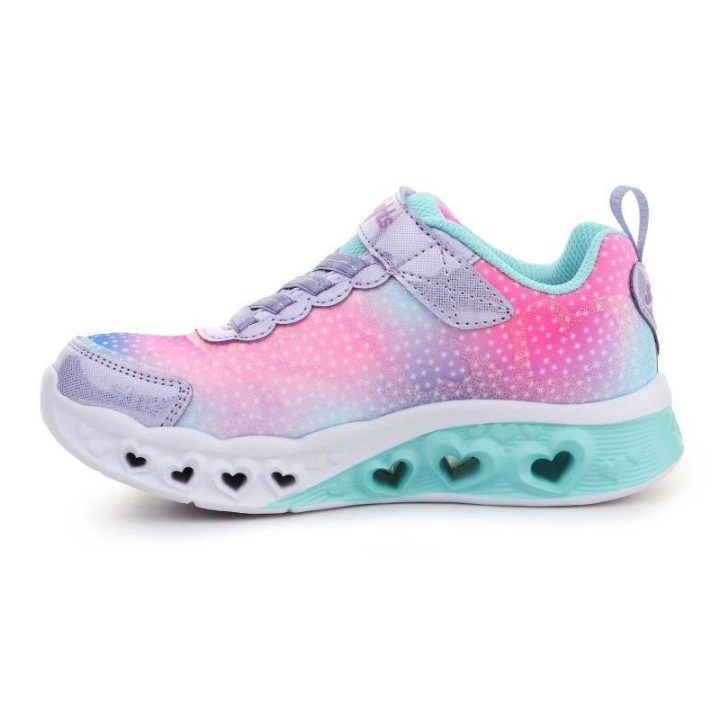 Sportbačiai mergaitėms Skechers Heart Lights, rožiniai