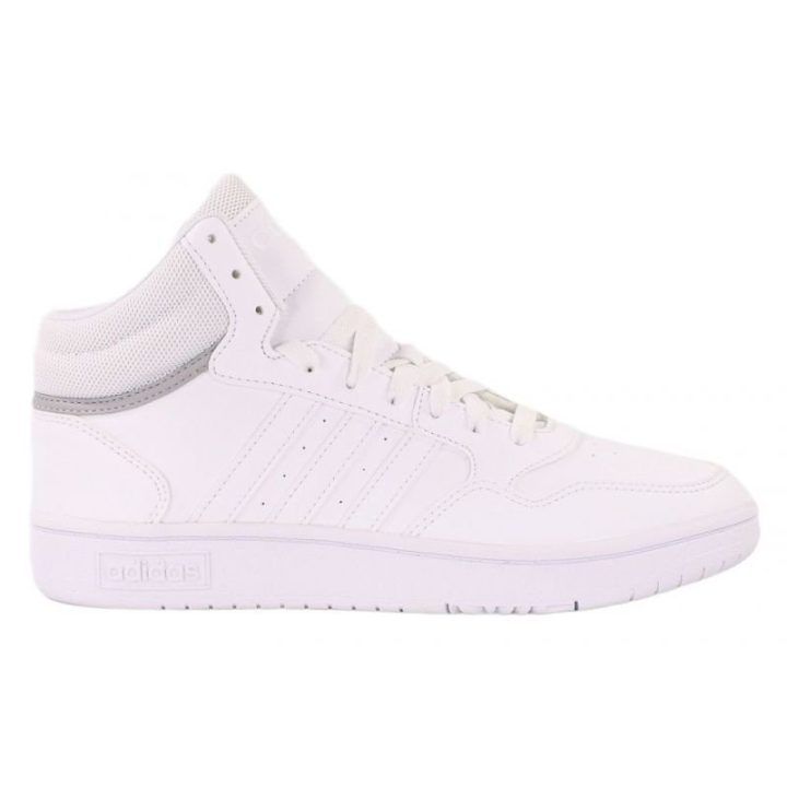 Vaikiški sportbačiai aukštu auliuku adidas Hoops Mid 3.0 GW0401, balti