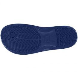 Moteriškos šlepetės per pirštą Crocs Crocband Flip, tamsiai mėlynos