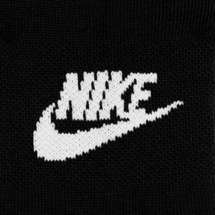 Žemo kirpimo kojinių komplektas Nike Everyday Essential, 3 poros, juodos