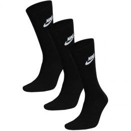 Kojinės Nike Sportswear Everyday Essentials, juodos, 3 poros