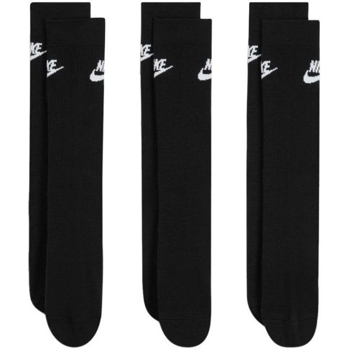 Kojinės Nike Sportswear Everyday Essentials, juodos, 3 poros
