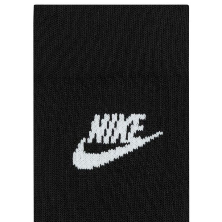 Kojinės Nike Sportswear Everyday Essentials, juodos, 3 poros