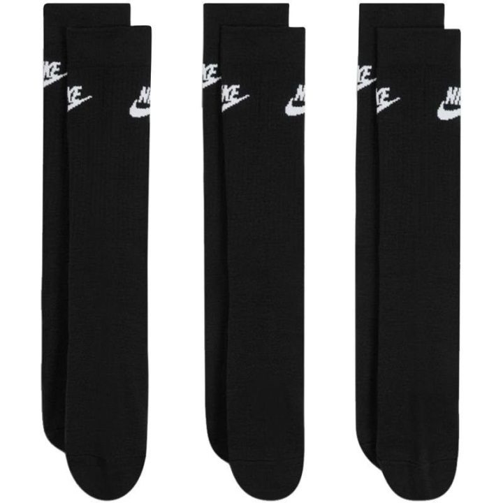 Kojinės Nike Sportswear Everyday Essentials, juodos, 3 poros