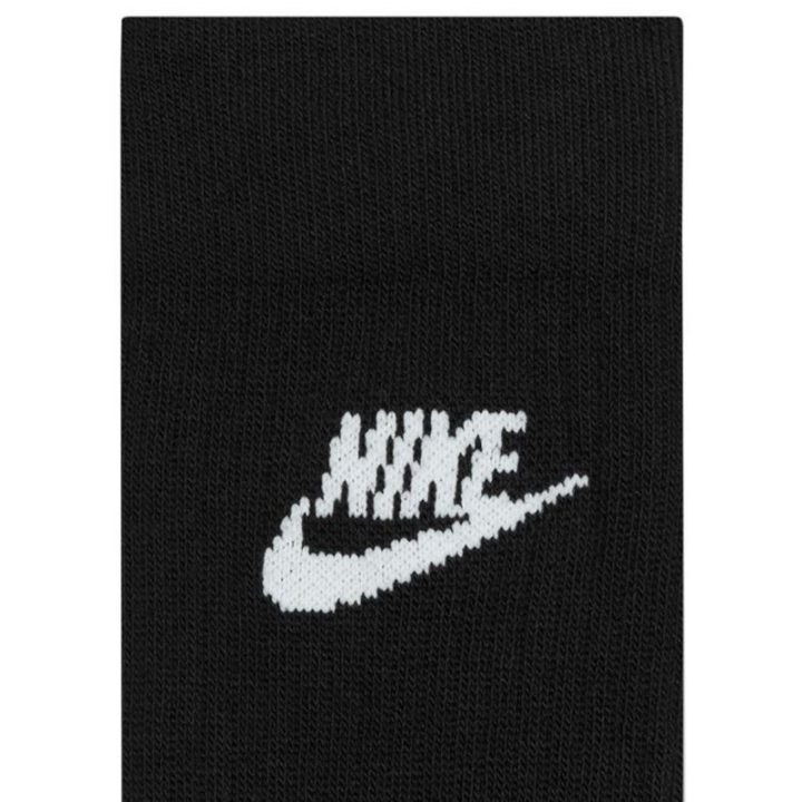 Kojinės Nike Sportswear Everyday Essentials, juodos, 3 poros