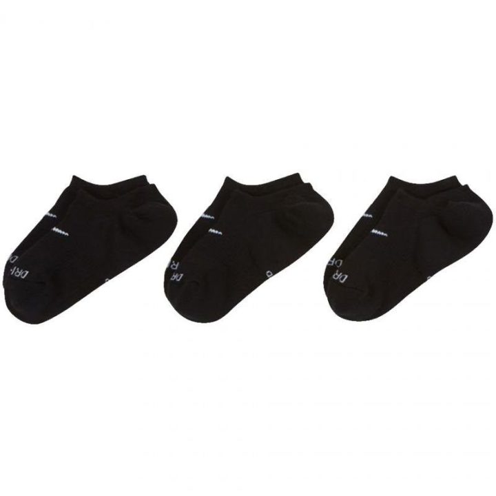 Kojinių rinkinys Nike Everyday Plus Cush, 3 poros, juodos