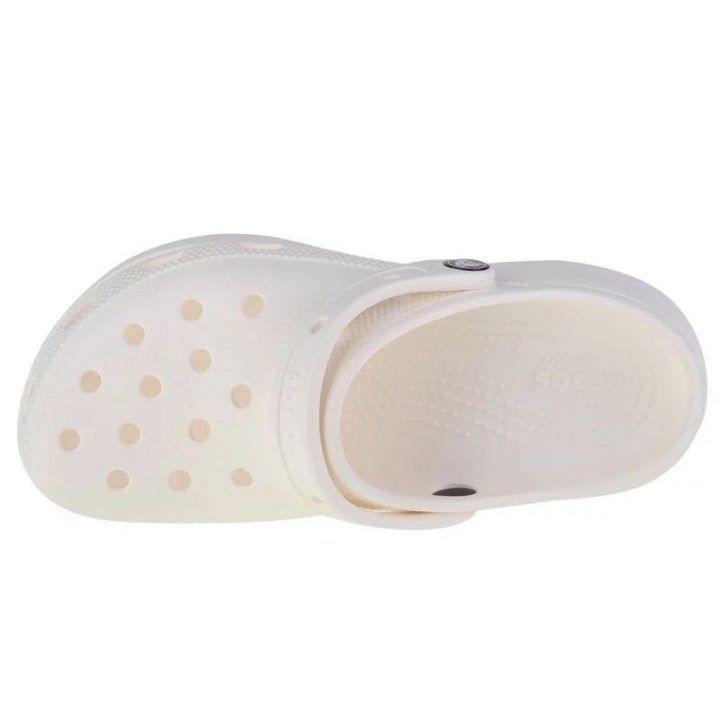 Moteriškos klumpės su paaukštintu padu Crocs Classic Platform, baltos