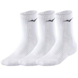 Uniseks kojinių rinkinys Mizuno Training Mid, 3 poros, baltos