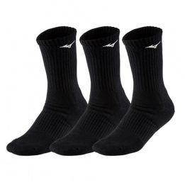 Uniseks kojinių rinkinys Mizuno Training Mid, 3 poros, juodos