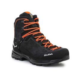 Vyriški zomšiniai žygio batai Salewa MTN Trainer 2 Mid GTX, juodi