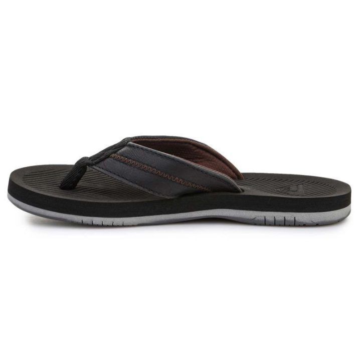Vyriškos šlepetės per pirštą Quiksilver Coastal Oasis Deluxe, juodos