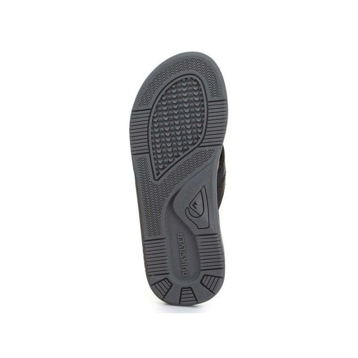 Vyriškos šlepetės per pirštą Quiksilver Coastal Oasis Deluxe, juodos