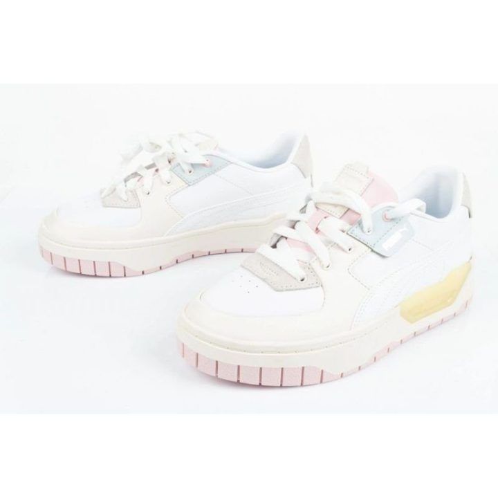 Moteriški sportbačiai su platforma Puma Cali Dream 383112, balti