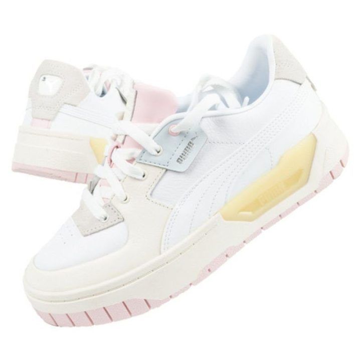 Moteriški sportbačiai su platforma Puma Cali Dream 383112, balti