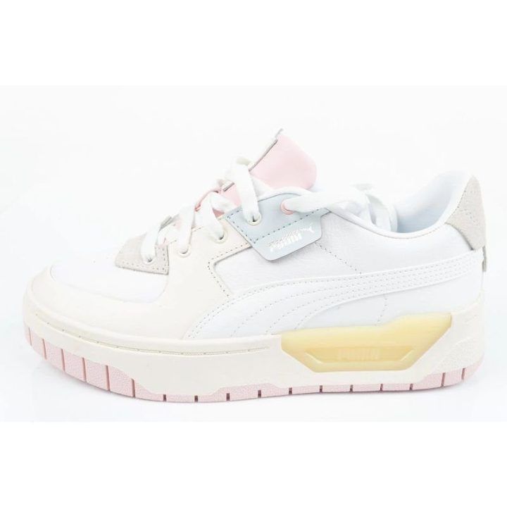 Moteriški sportbačiai su platforma Puma Cali Dream 383112, balti