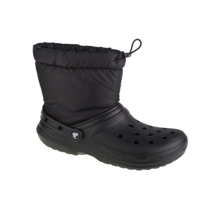 Moteriški žieminiai batai Crocs Classic Lined Neo Puff, juodi