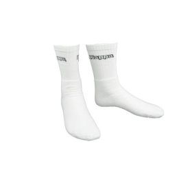 Kojinės su elastingu kraštu prie kulkšnies Kappa, baltos