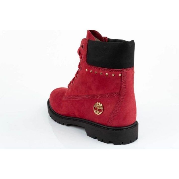 Moteriški žygio batai Timberland Heritage 6 In, raudoni