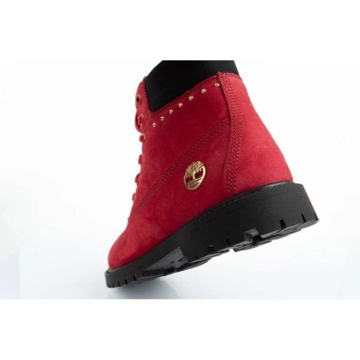 Moteriški žygio batai Timberland Heritage 6 In, raudoni