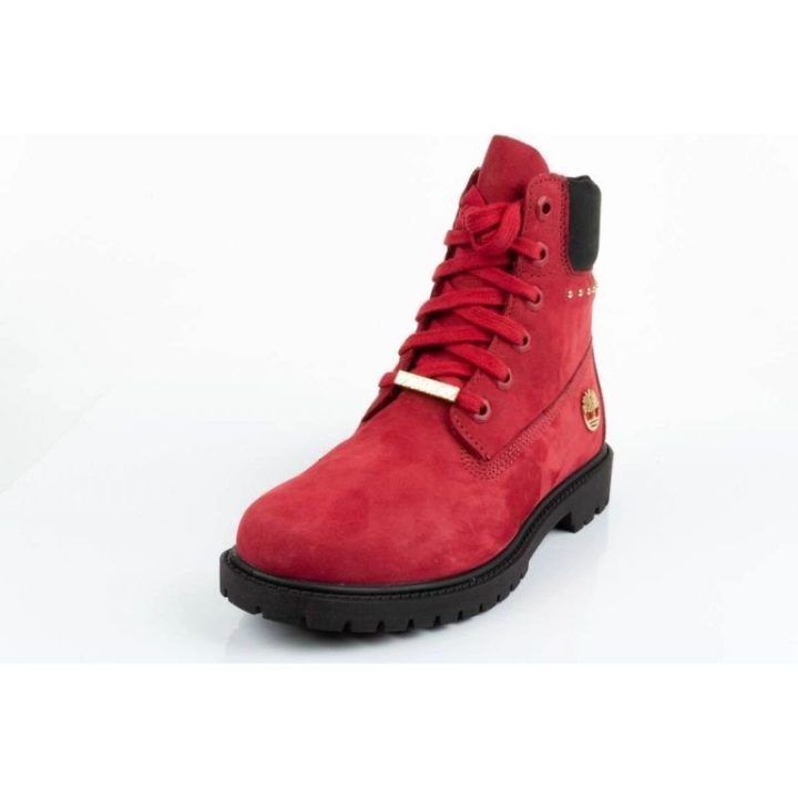 Moteriški žygio batai Timberland Heritage 6 In, raudoni