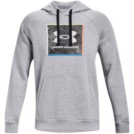 Vyriškas džemperis su gobtuvu Under Armour UA Rival Graphic, pilkas
